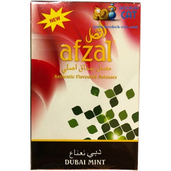 Табак для кальяна Afzal Dubai Mint (Афзал Дубайская Мята) 50г купить в Москве недорого